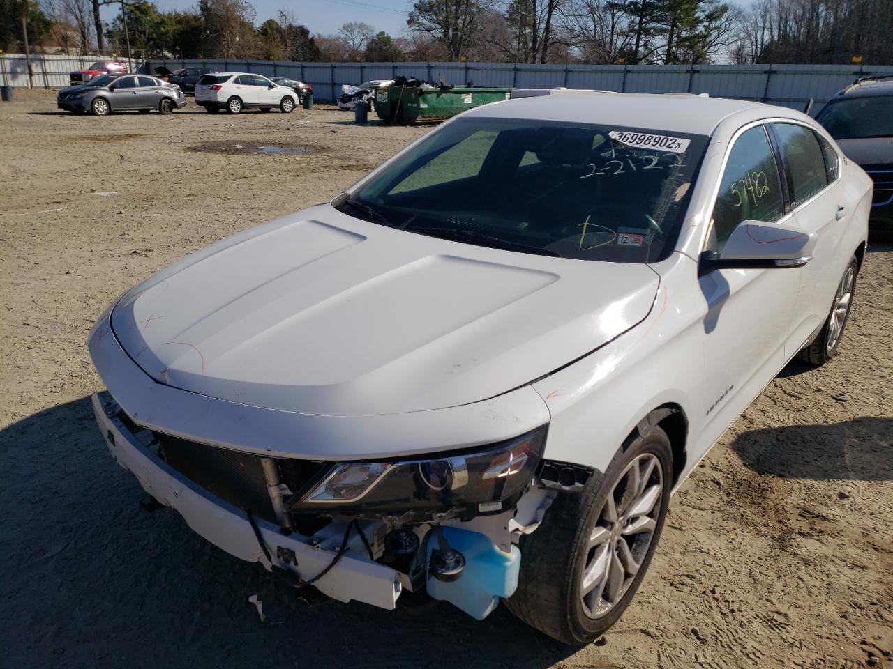 Photo 2 from auction – 2016 CHEVROLET IMPALA LT with VIN 2G1115S39G9137999