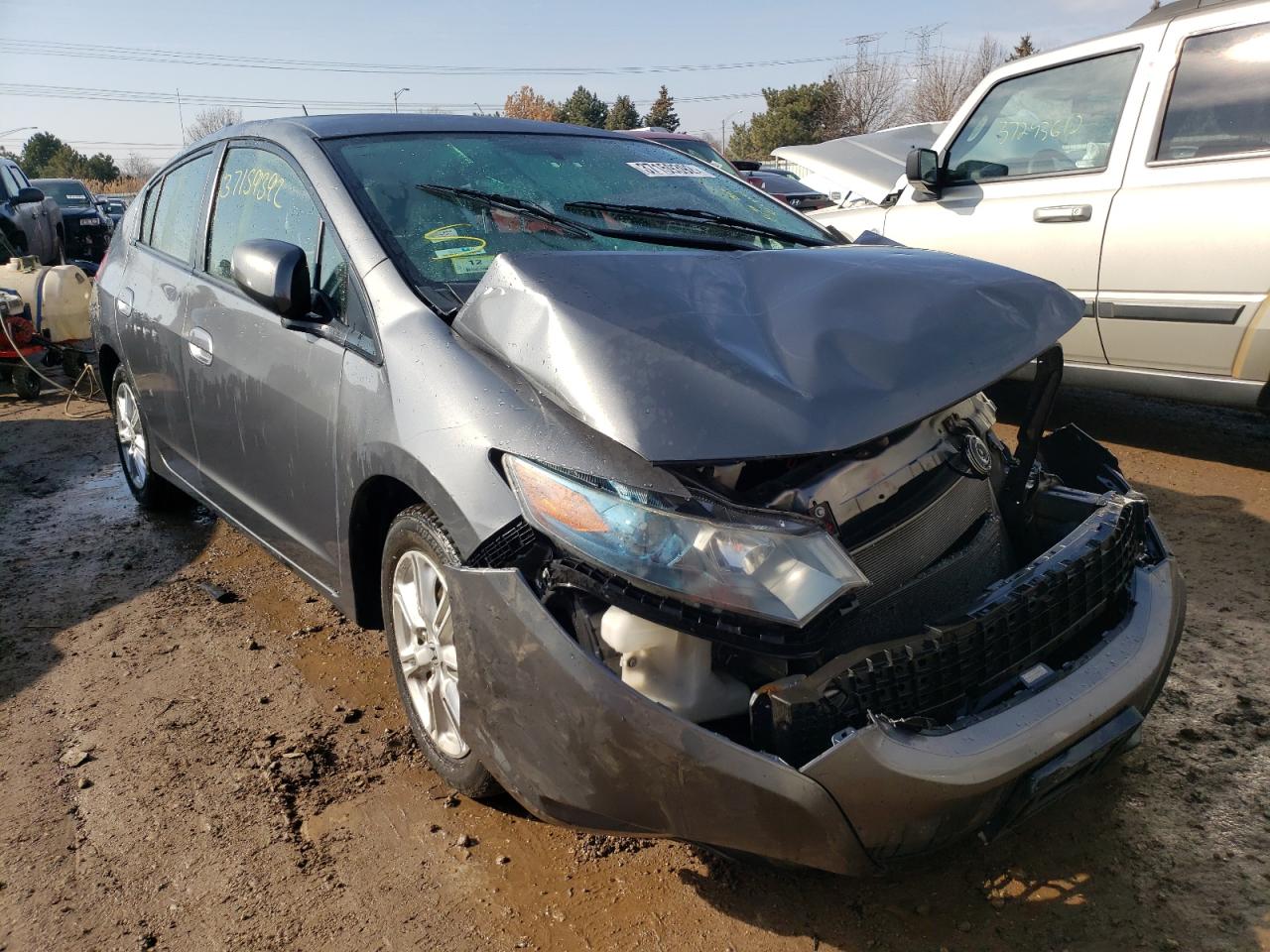 HONDA INSIGHT EX 2011 with VIN JHMZE2H74BS008730 - Photo from auction