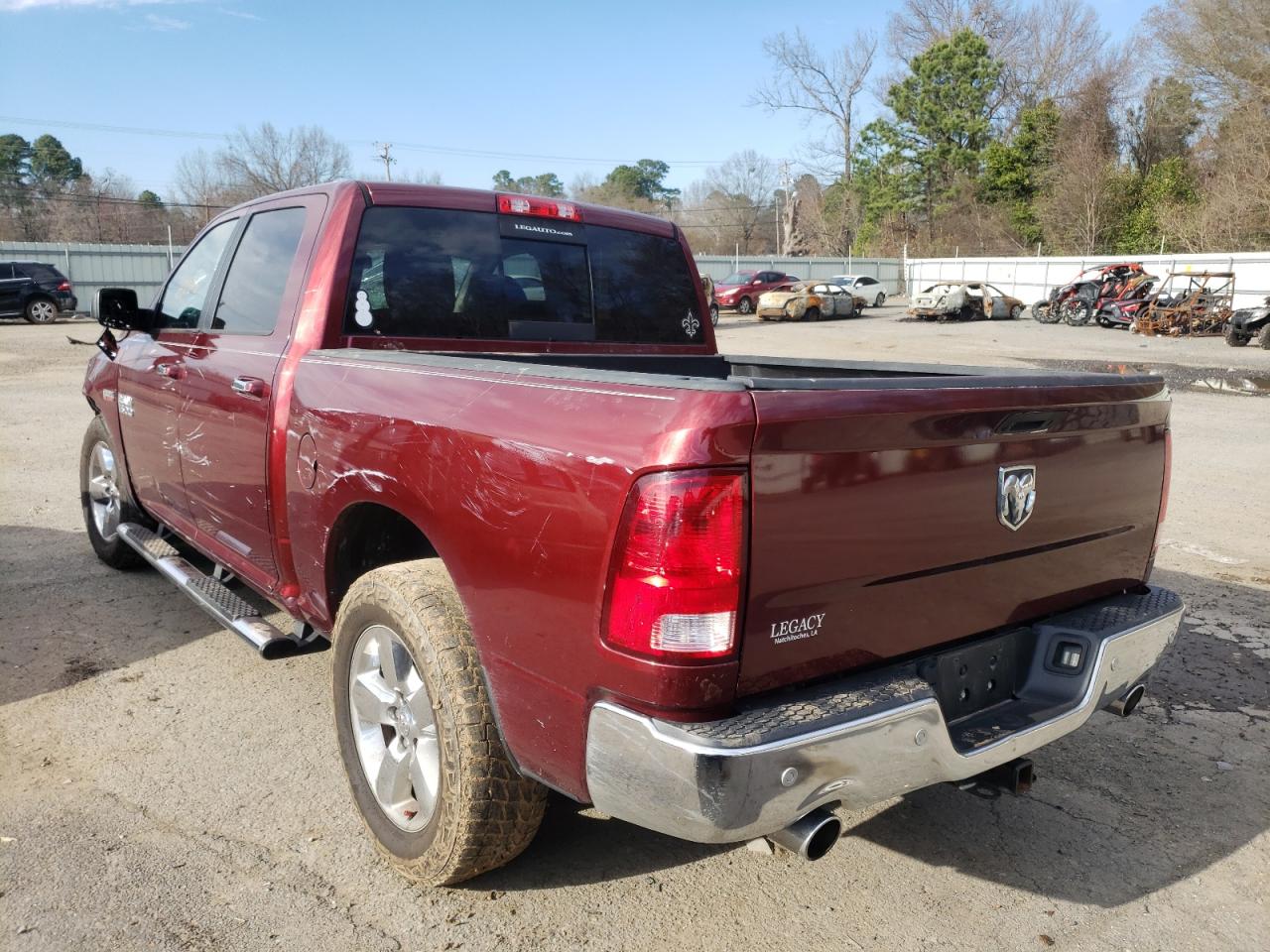 Photo 3 from auction – 2016 RAM 1500 SLT with VIN 3C6RR6LT3GG289166