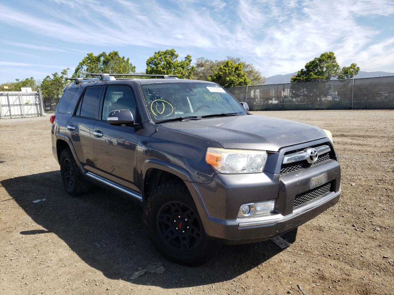 TOYOTA 4RUNNER SR 2010 with VIN JTEBU5JR2A5022542 - Photo from auction