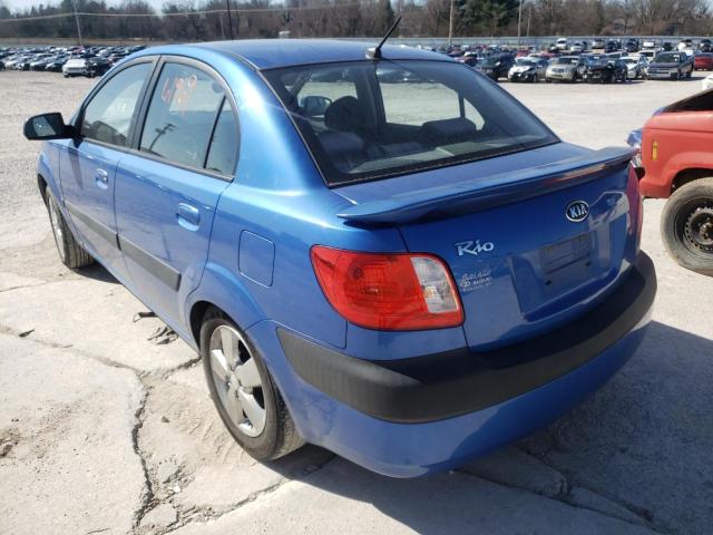 Photo 3 from auction – 2007 KIA RIO BASE with VIN KNADE123276211902