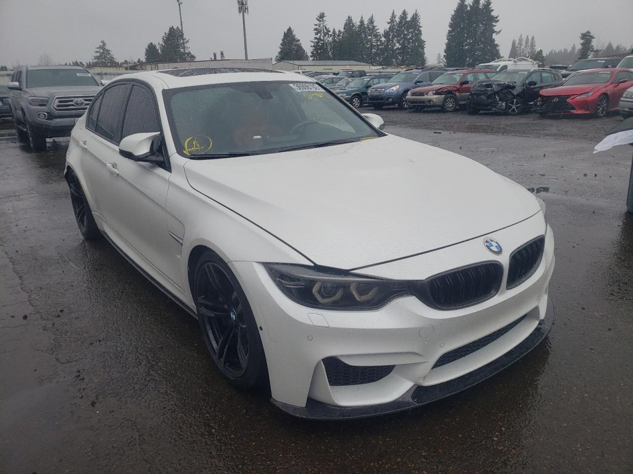 BMW M3 2015 with VIN WBS3C9C51FP804851 - Photo from auction
