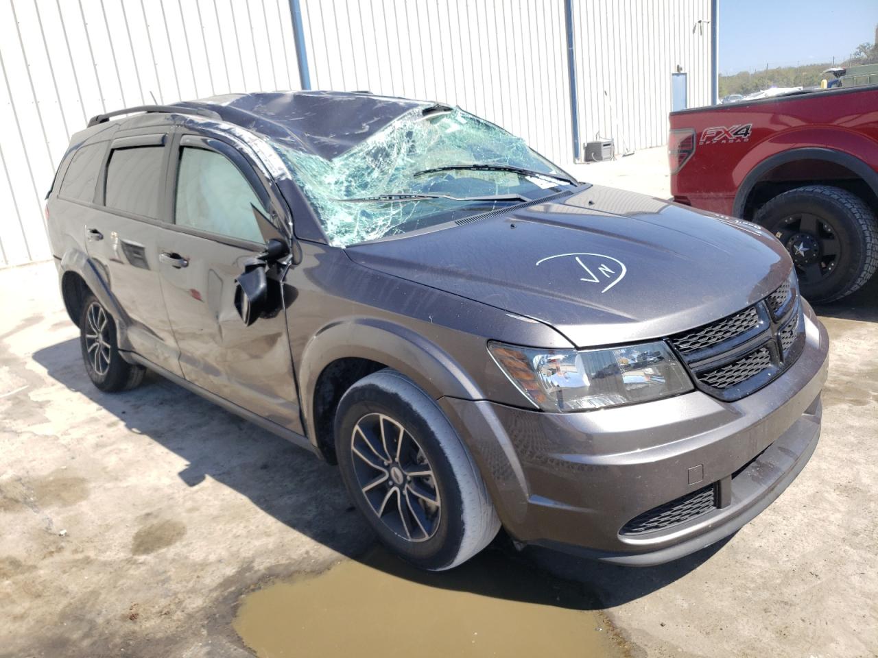 Photo 1 from auction – 2018 DODGE JOURNEY SE with VIN 3C4PDCAB6JT347521