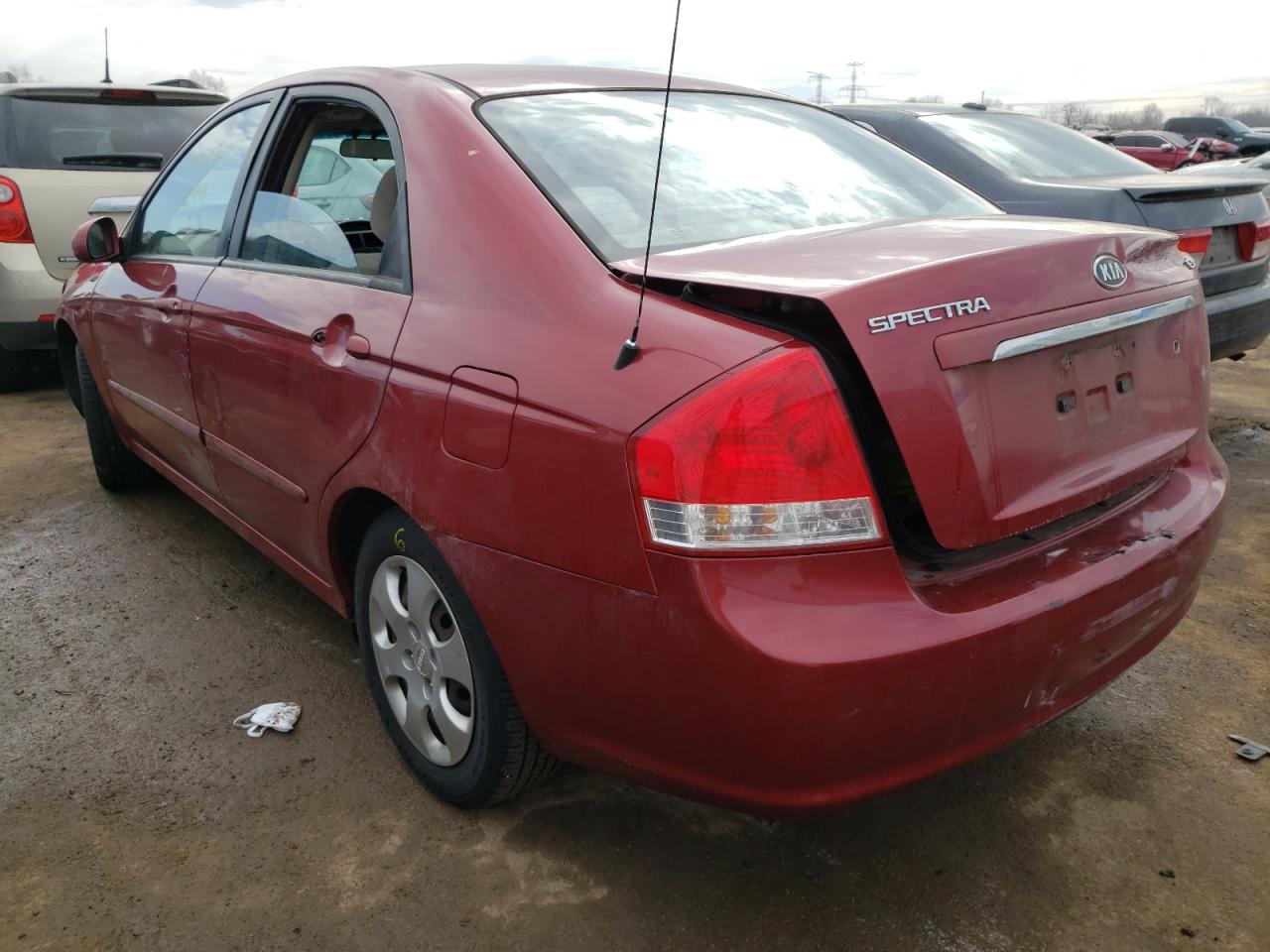 Photo 3 from auction – 2009 KIA SPECTRA EX with VIN KNAFE221095586418