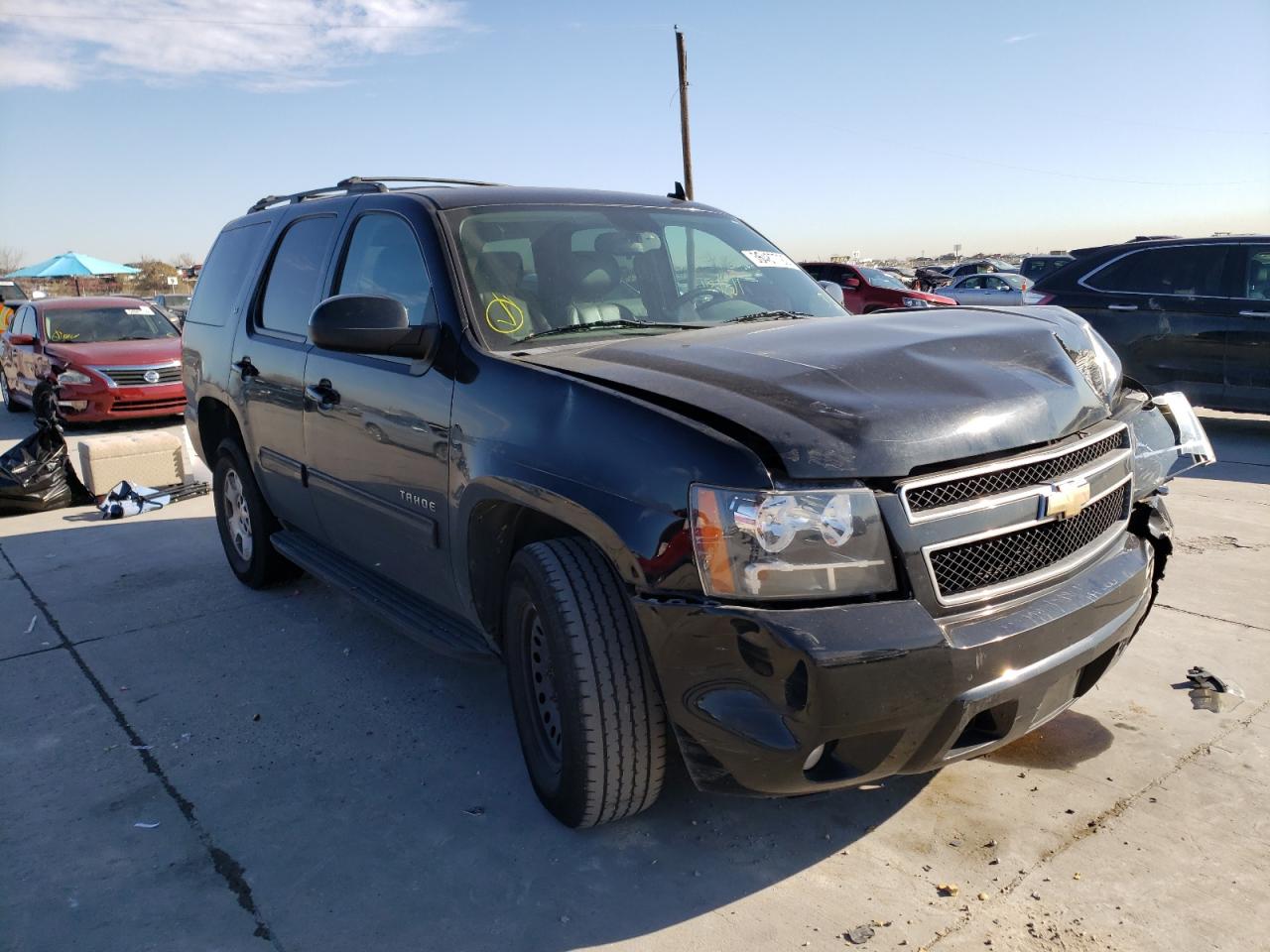 CHEVROLET TAHOE C150 2011 with VIN 1GNSCBE01BR161628 - Photo from auction