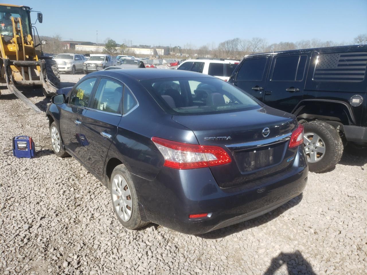 Photo 3 from auction – 2014 NISSAN SENTRA S with VIN 3N1AB7AP0EL693023