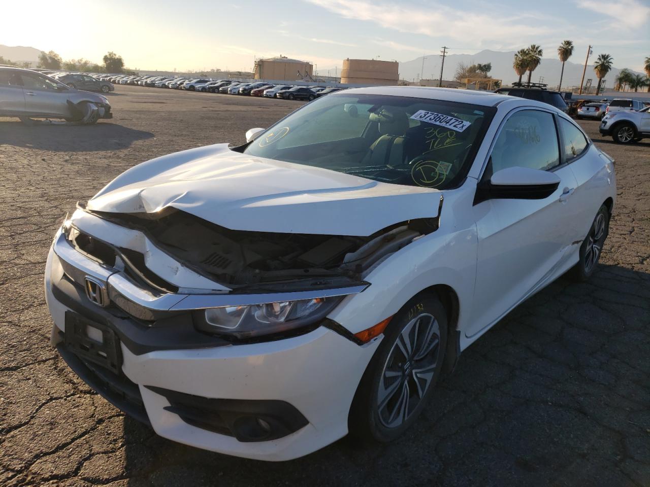 Photo 2 from auction – 2017 HONDA CIVIC EX with VIN 2HGFC3B38HH355307