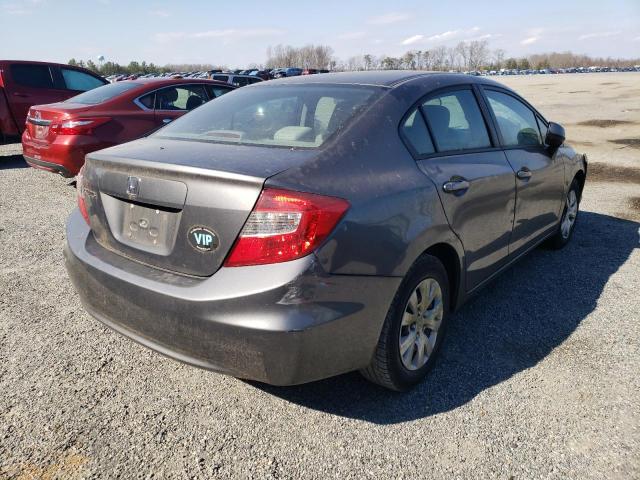 Photo 4 from auction – 2012 HONDA CIVIC LX with VIN 19XFB2F56CE026715