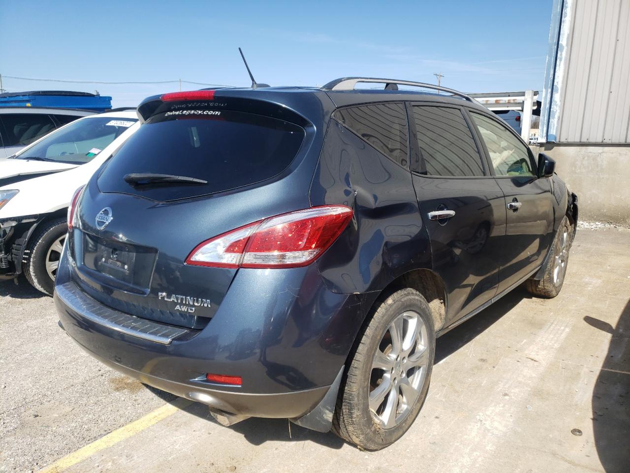 Photo 4 from auction – 2012 NISSAN MURANO S with VIN JN8AZ1MW9CW229216