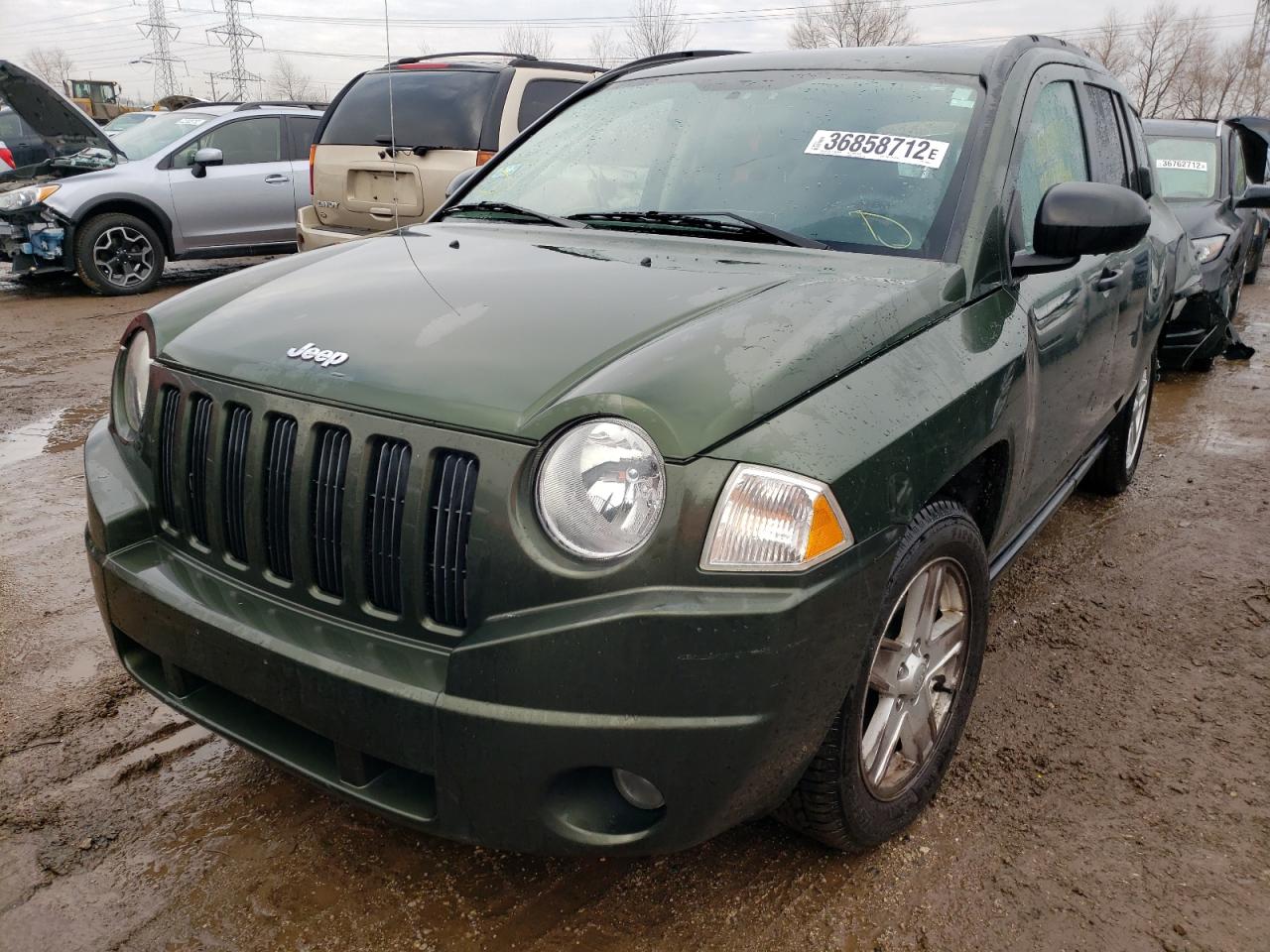Photo 2 from auction – 2007 JEEP COMPASS with VIN 1J8FF47W27D180054