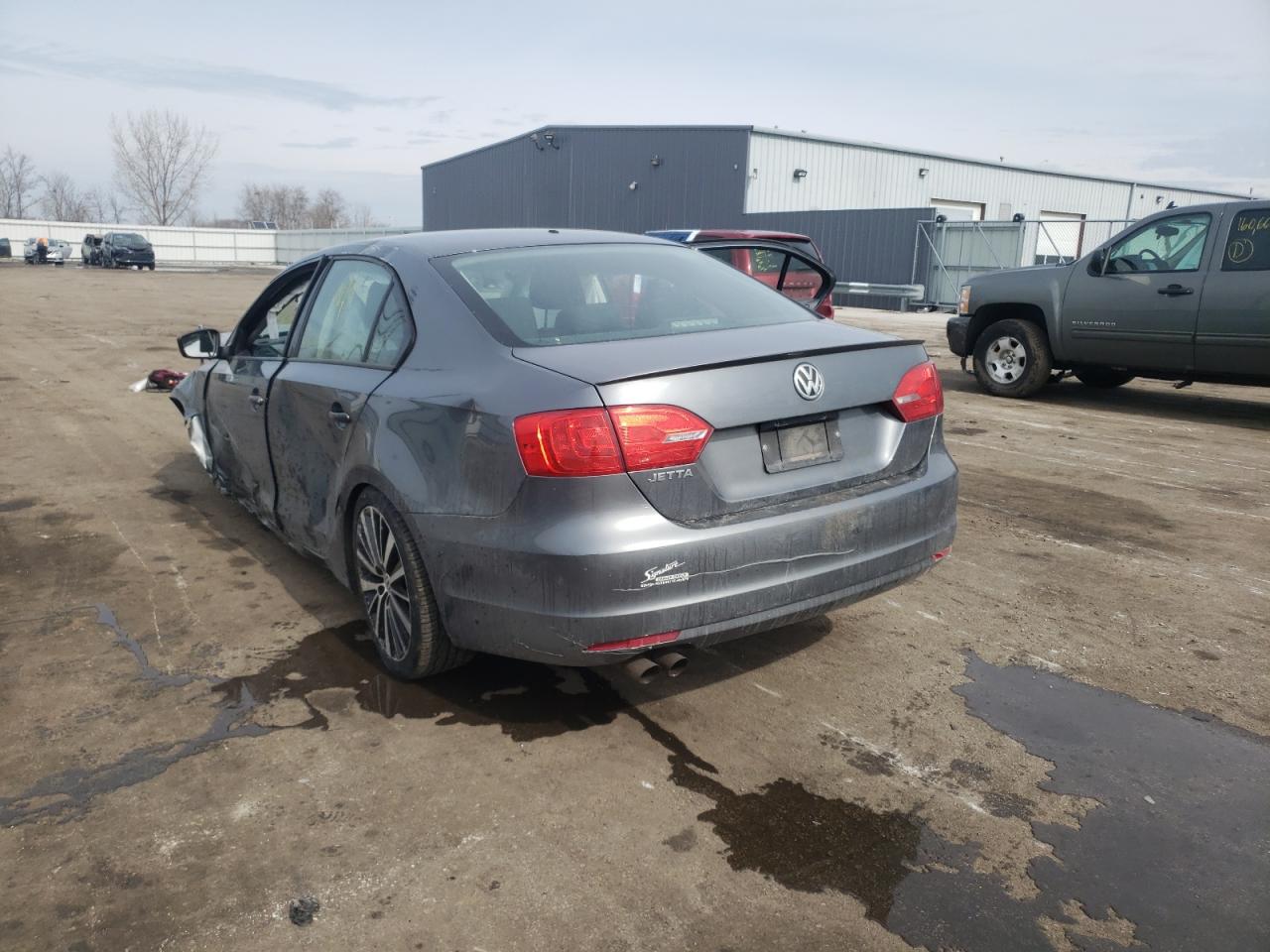 Photo 3 from auction – 2014 VOLKSWAGEN JETTA BASE with VIN 3VW1K7AJ8EM396453