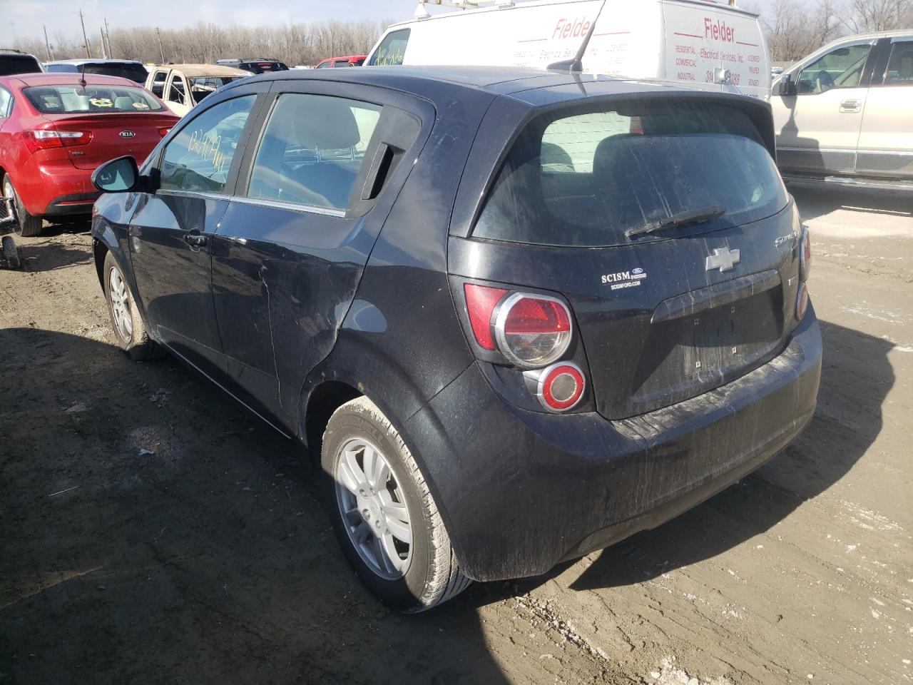 Photo 3 from auction – 2013 CHEVROLET SONIC LT with VIN 1G1JC6SB8D4108760
