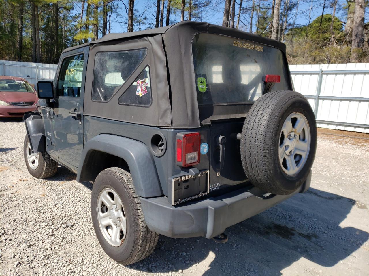 Photo 3 from auction – 2017 JEEP WRANGLER with VIN 1C4AJWAG4HL622725