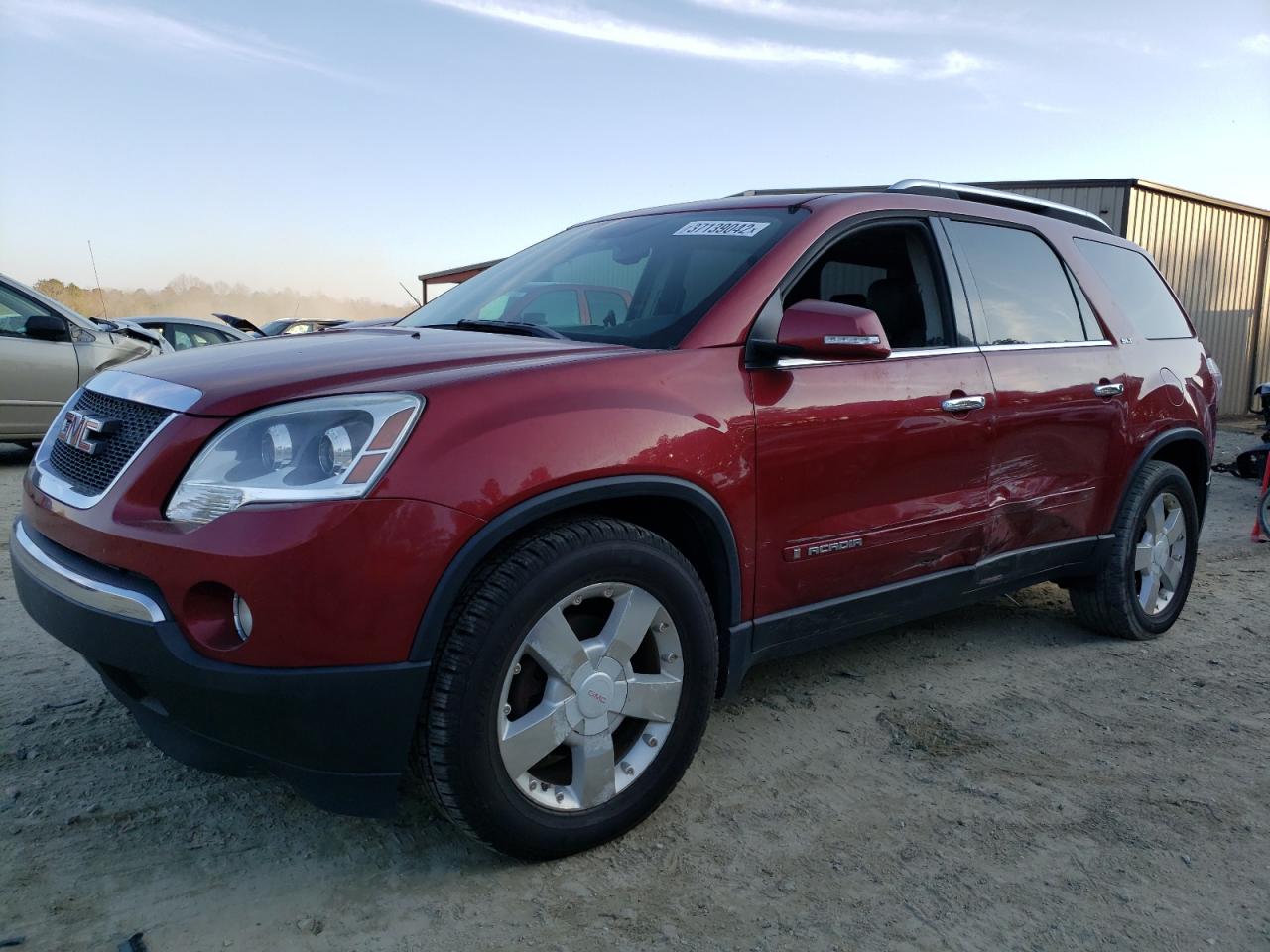 Photo 2 from auction – 2008 GMC ACADIA SLT with VIN 1GKEV33738J207395