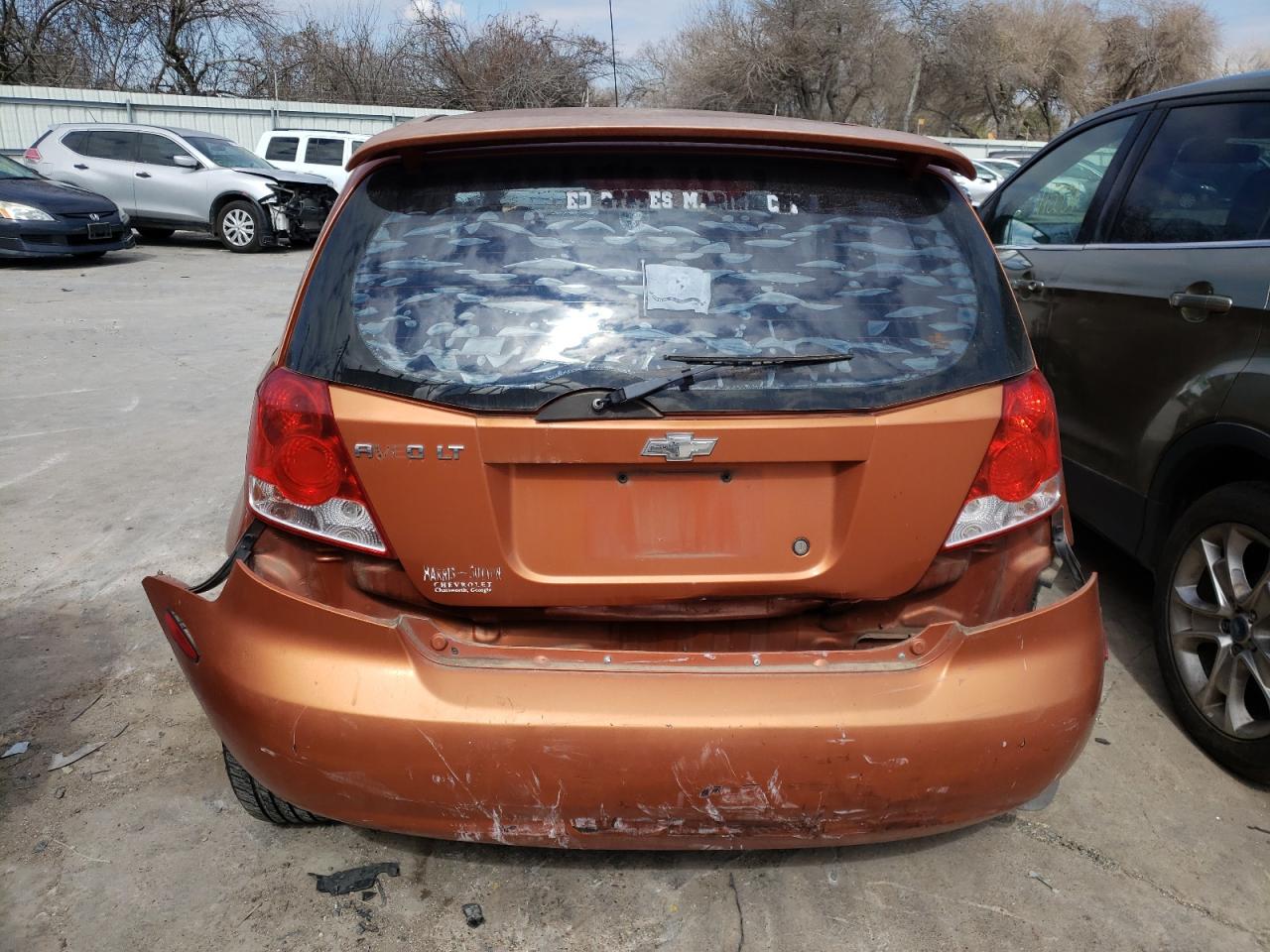 Photo 9 from auction – 2006 CHEVROLET AVEO LT with VIN KL1TG66636B534055
