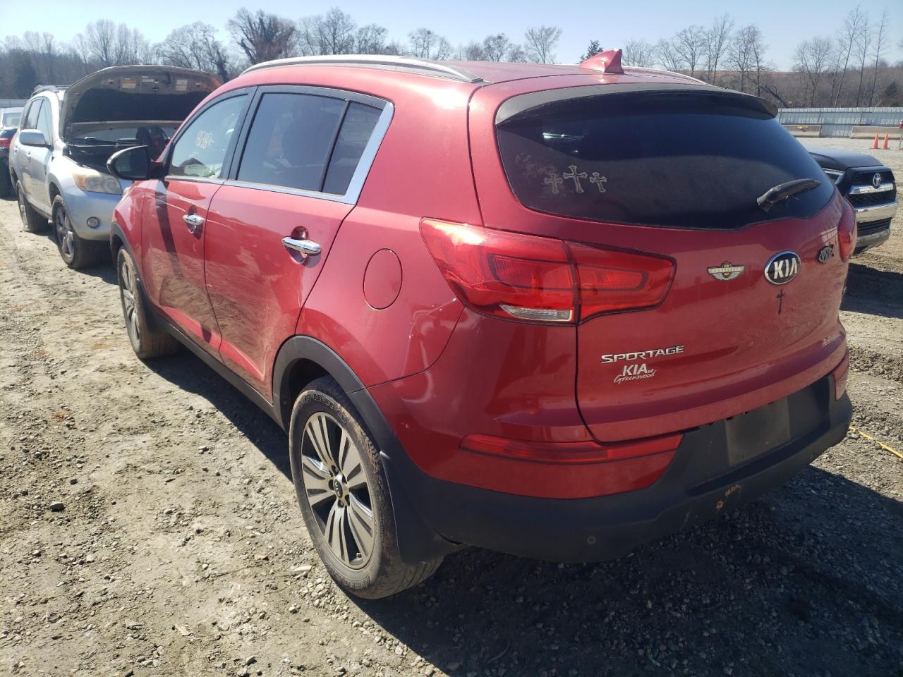 Photo 3 from auction – 2014 KIA SPORTAGE E with VIN KNDPC3AC6E7555288