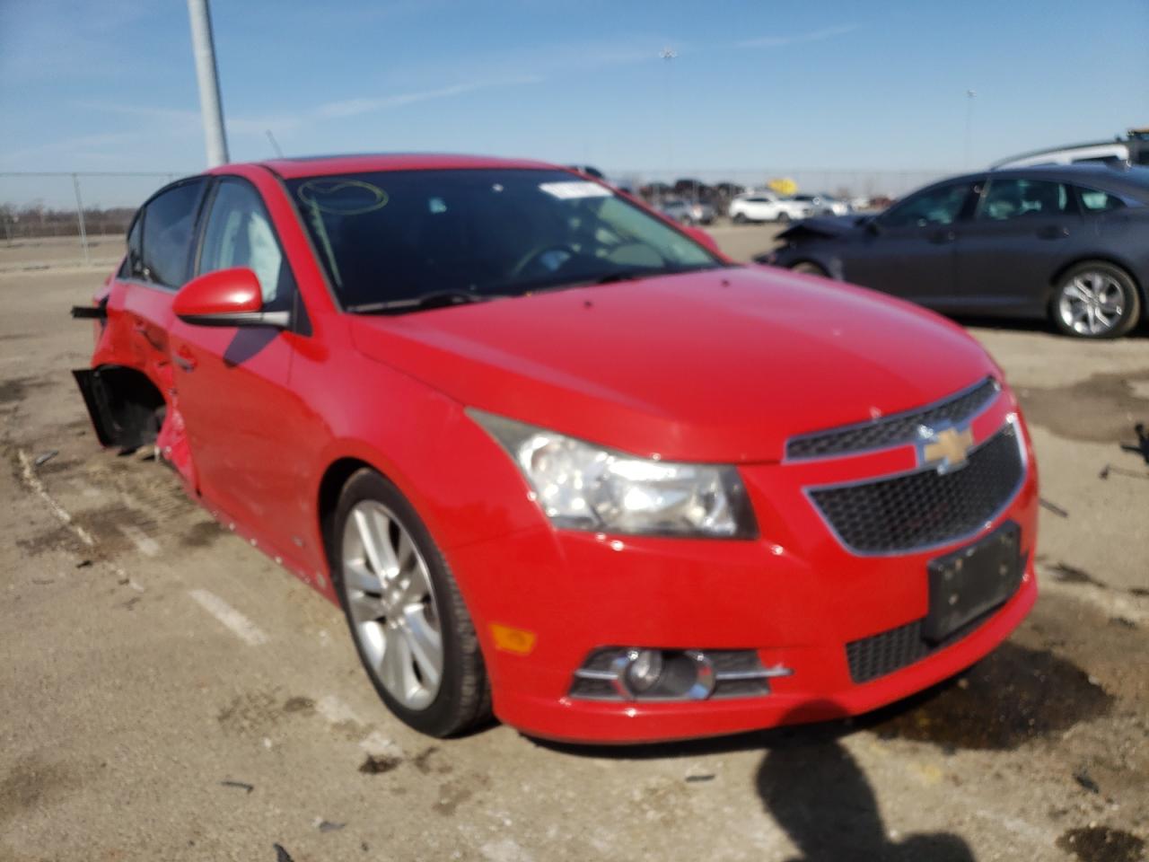 CHEVROLET CRUZE 2012 with VIN 1G1PH5SCXC7204143 - Photo from auction