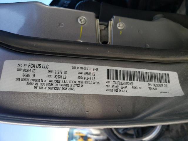 Photo 10 from auction – 2015 DODGE DART GT with VIN 1C3CDFEB5FD422060