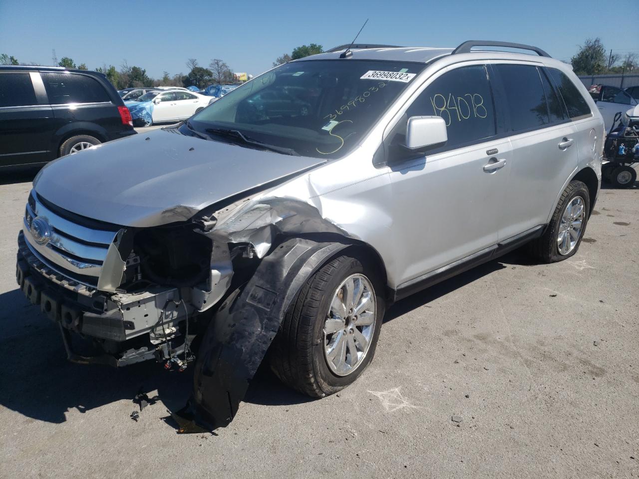 Photo 2 from auction – 2010 FORD EDGE SEL with VIN 2FMDK3JC1ABA52531