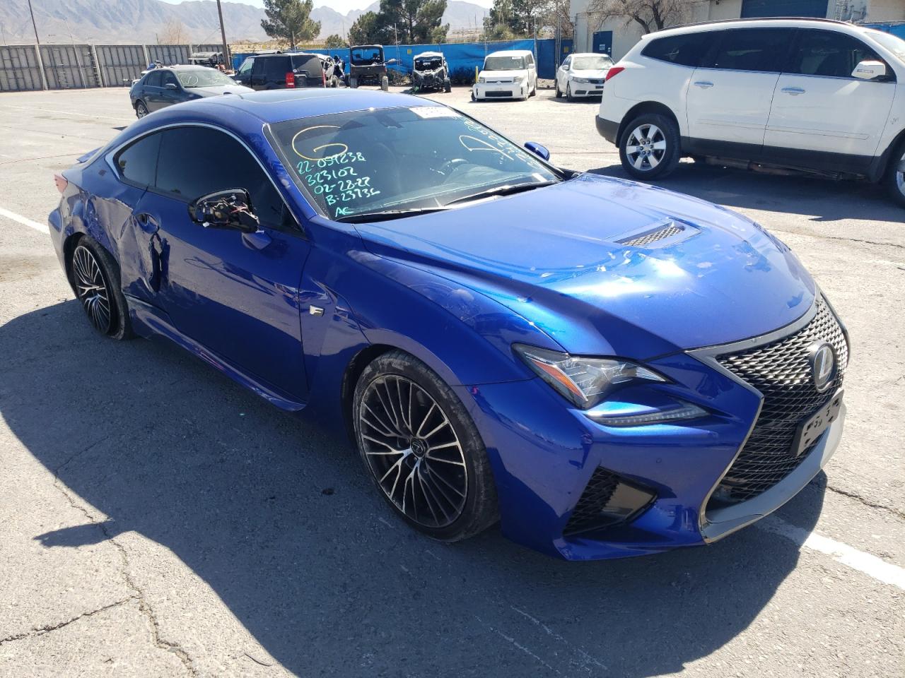 LEXUS RC-F 2015 with VIN JTHHP5BC5F5000539 - Photo from auction