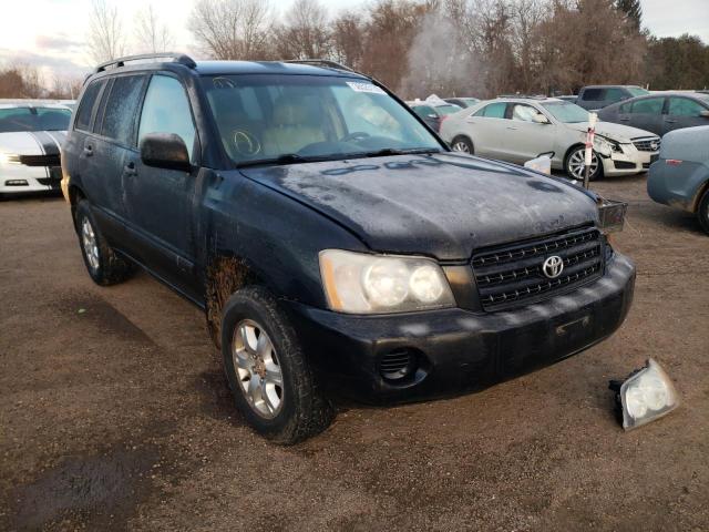 TOYOTA HIGHLANDER 2003 with VIN JTEHF21A130133192 - Photo from auction