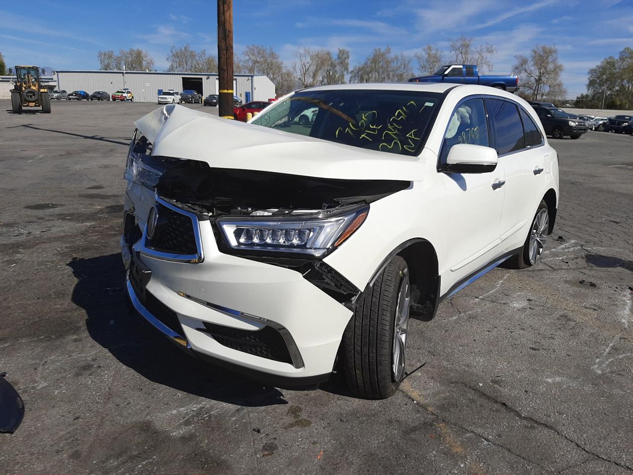 Photo 2 from auction – 2017 ACURA MDX TECHNO with VIN 5FRYD4H70HB033270