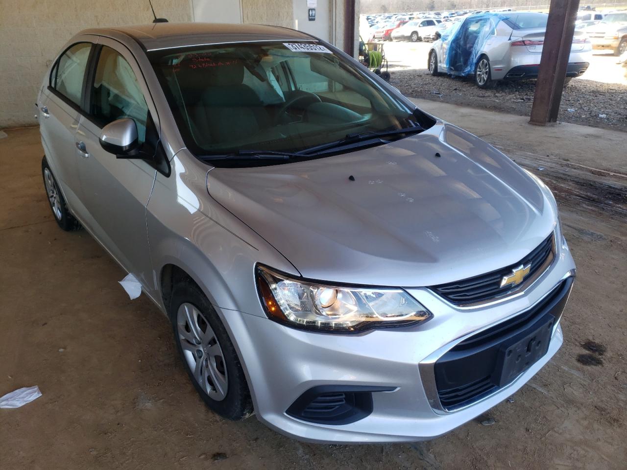 CHEVROLET SONIC LS 2017 with VIN 1G1JB5SHXH4142691 - Photo from auction