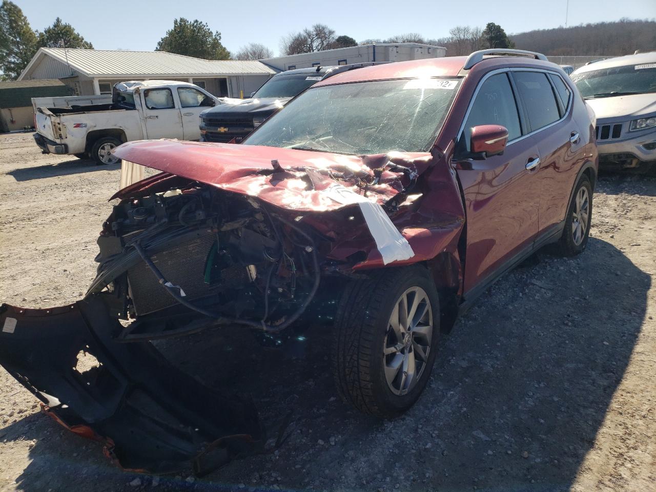 Photo 2 from auction – 2014 NISSAN ROGUE S with VIN 5N1AT2MTXEC790503