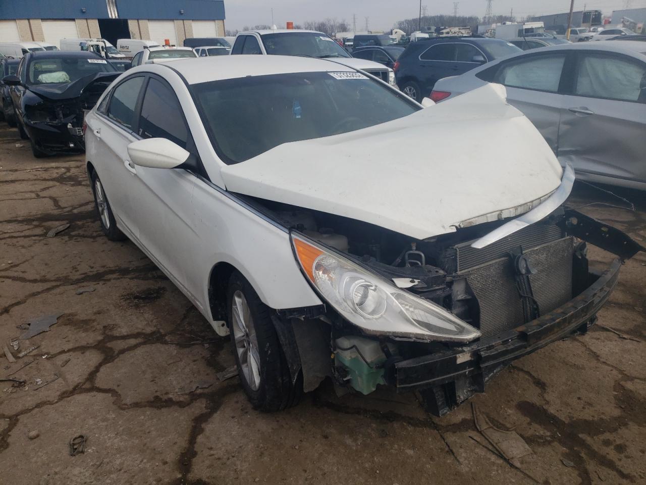 HYUNDAI SONATA GLS 2012 with VIN 5NPEB4ACXCH410358 - Photo from auction
