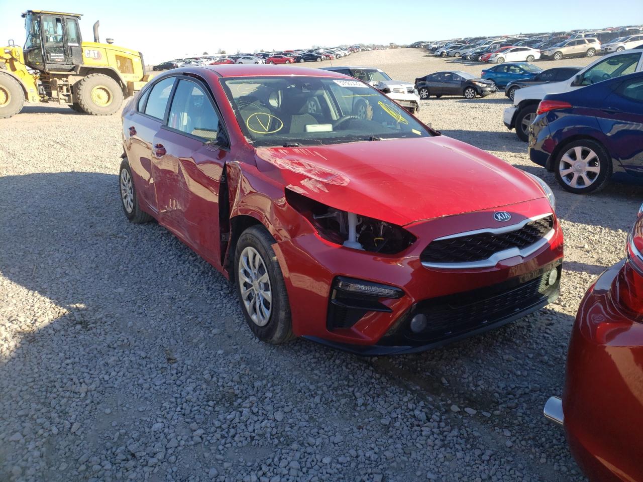 KIA FORTE FE 2019 with VIN 3KPF24AD5KE036516 - Photo from auction