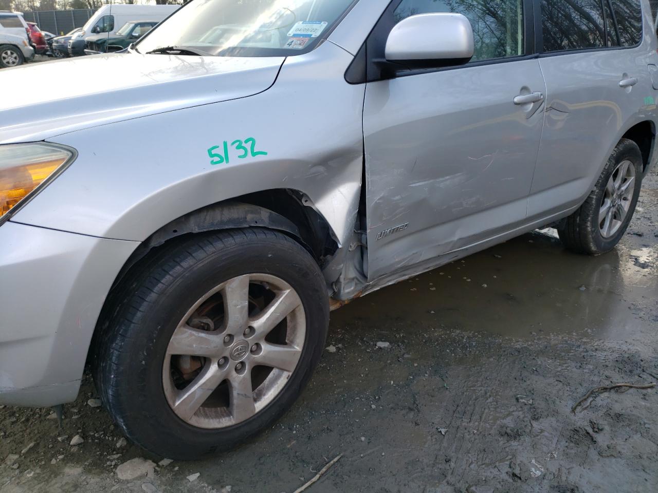 Photo 9 from auction – 2008 TOYOTA RAV4 LIMIT with VIN JTMBD31VX86076911