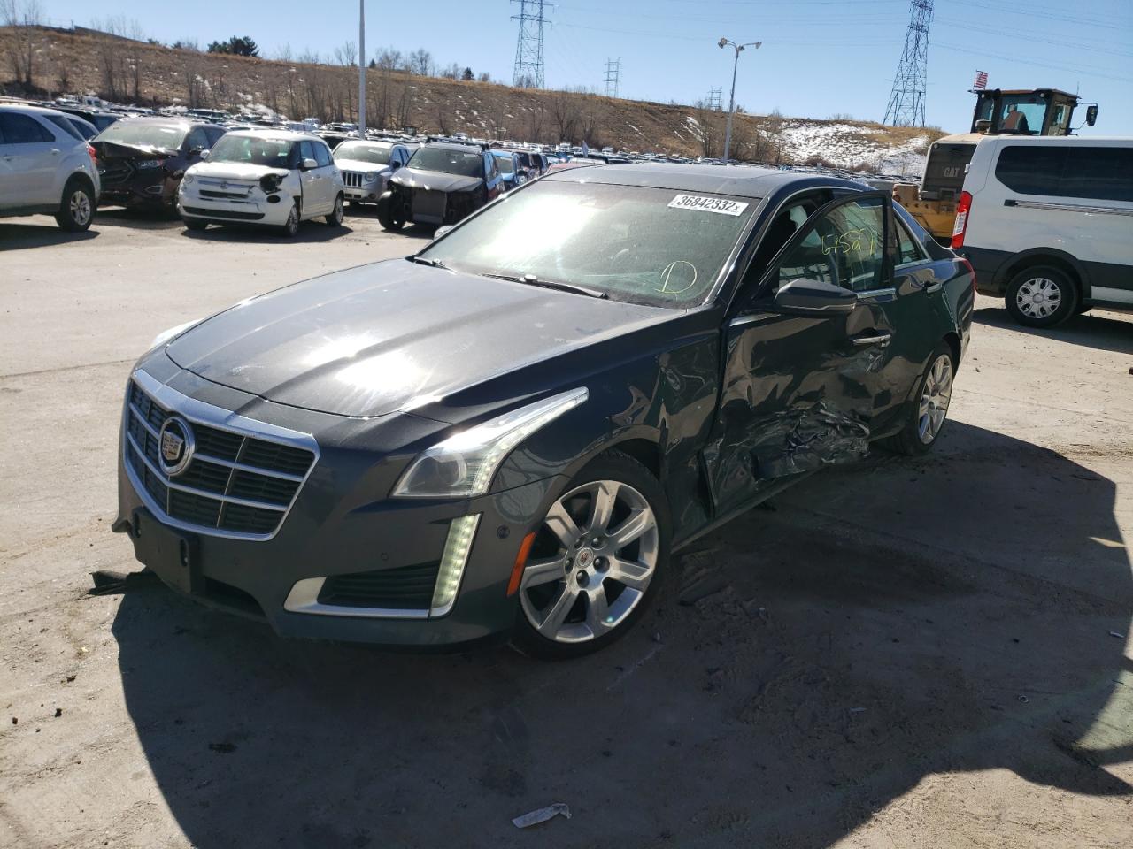Photo 2 from auction – 2014 CADILLAC CTS PERFOR with VIN 1G6AY5S35E0153808