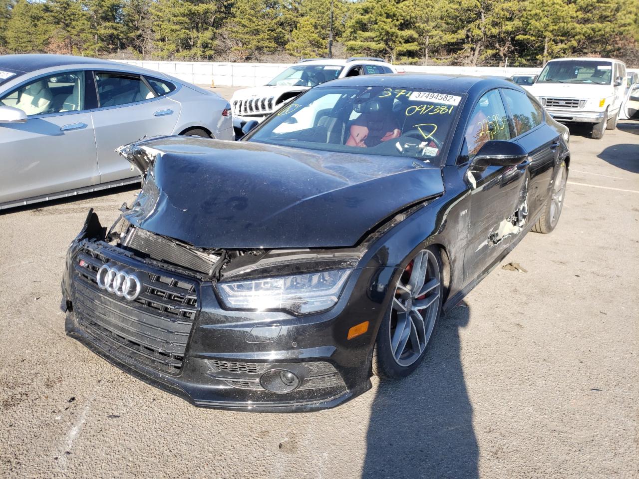 Photo 2 from auction – 2018 AUDI S7 PREMIUM with VIN WAUWFAFC2JN097381