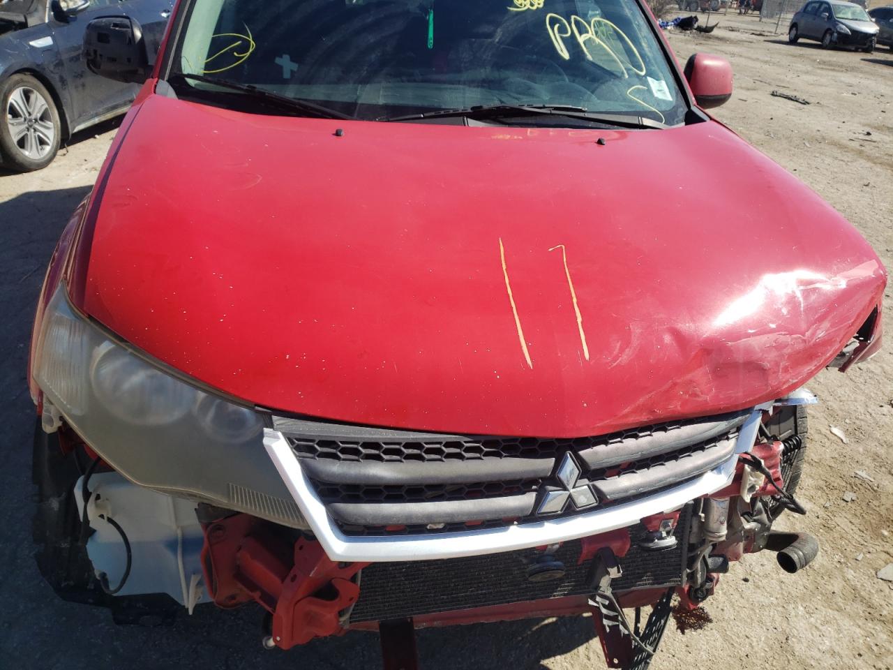 Photo 7 from auction – 2007 MITSUBISHI OUTLANDER with VIN JA4MS31X17Z011078