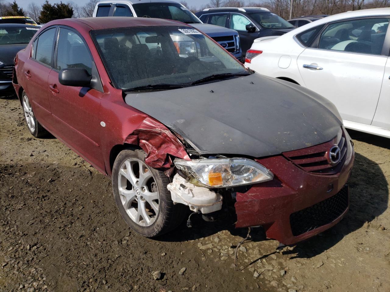 Photo 1 from auction – 2009 MAZDA 3 I with VIN JM1BK32G191233794