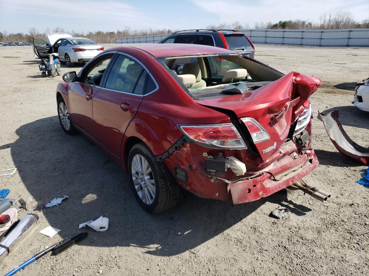 Photo 3 from auction – 2010 MAZDA 6 I with VIN 1YVHZ8CH1A5M23919
