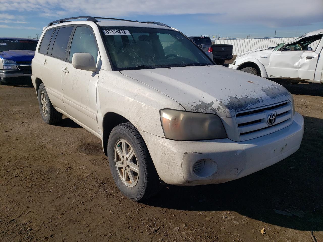 TOYOTA HIGHLANDER 2005 with VIN JTEDP21A950063410 - Photo from auction