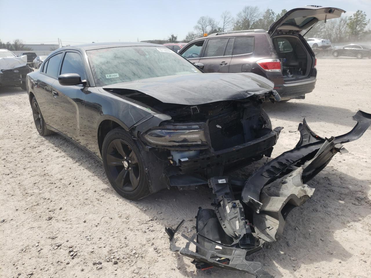 DODGE CHARGER SX 2016 with VIN 2C3CDXHG5GH227416 - Photo from auction