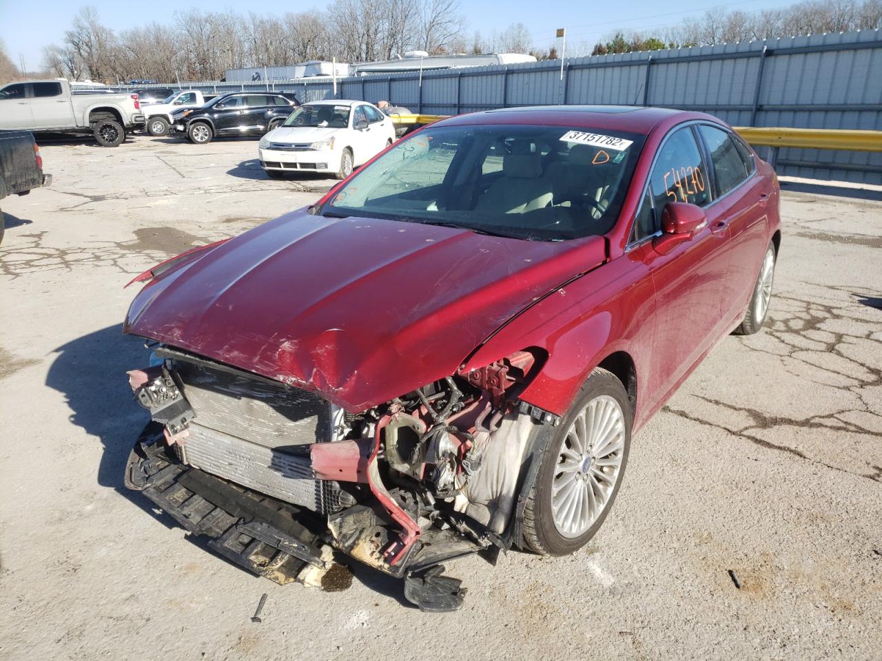 Photo 2 from auction – 2016 FORD FUSION TIT with VIN 3FA6P0K95GR143804