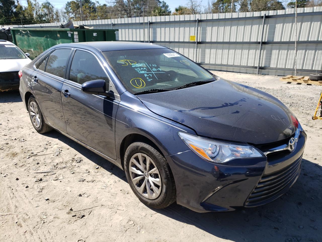TOYOTA CAMRY LE 2016 with VIN 4T1BF1FK4GU603876 - Photo from auction