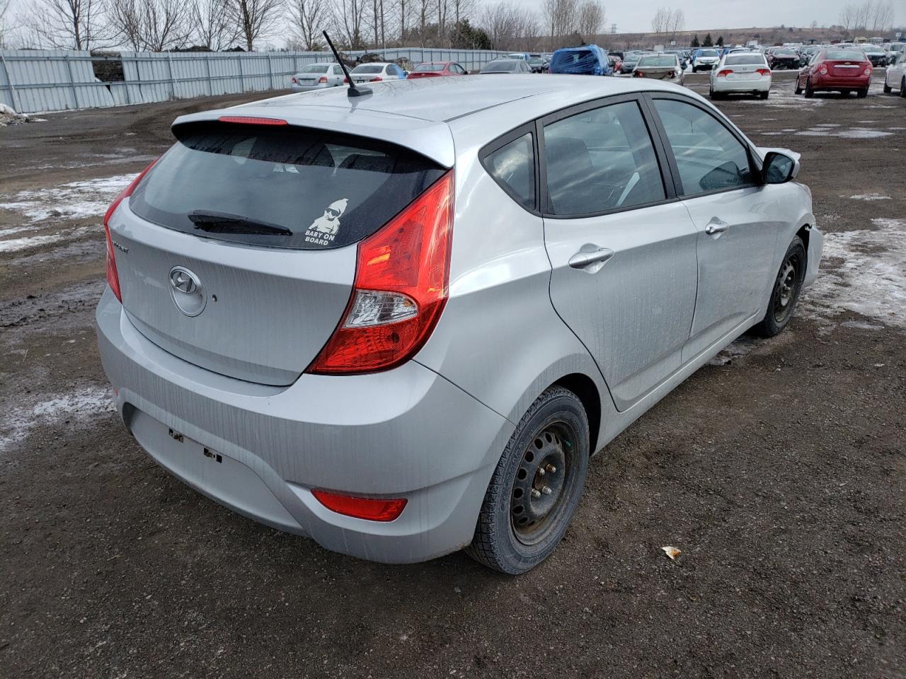 Photo 4 from auction – 2013 HYUNDAI ACCENT GLS with VIN KMHCT5AE2DU062621