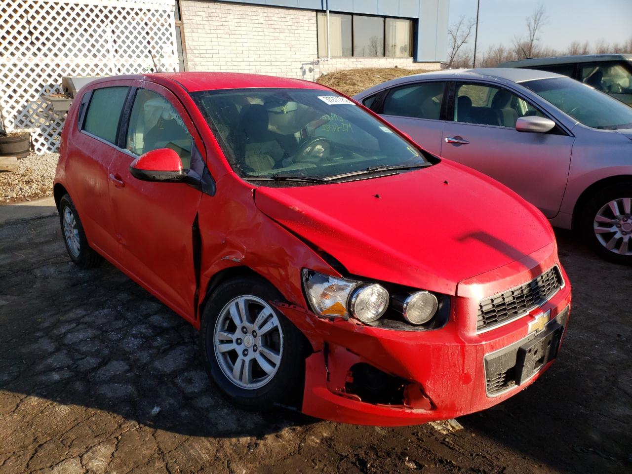 CHEVROLET SONIC LT 2016 with VIN 1G1JC6SH3G4143196 - Photo from auction