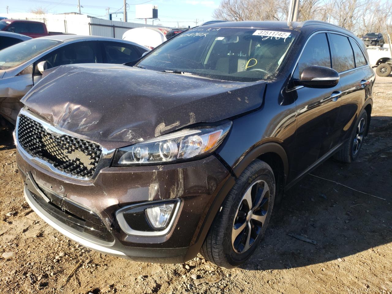Photo 2 from auction – 2017 KIA SORENTO EX with VIN 5XYPH4A59HG302109