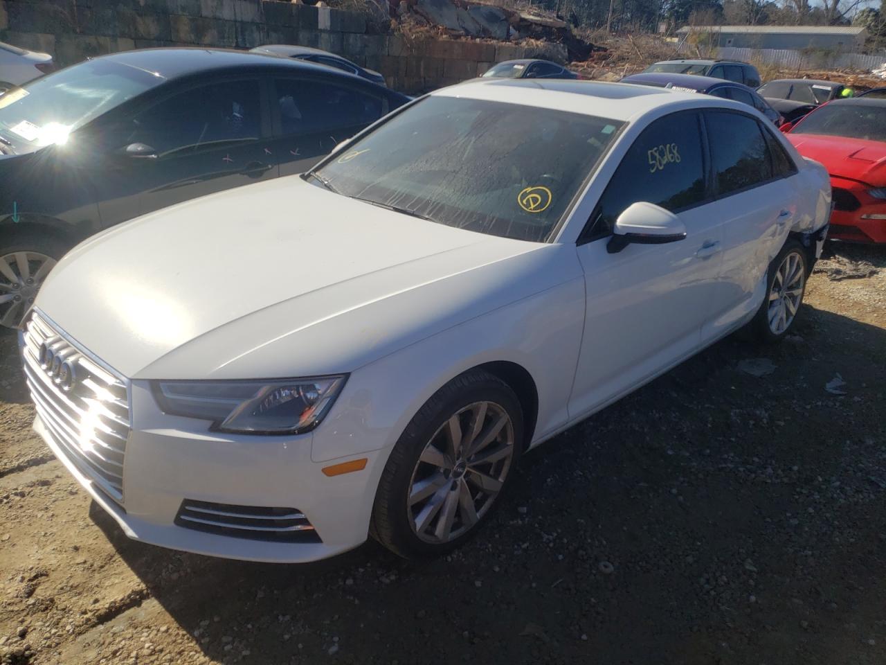 Photo 2 from auction – 2017 AUDI A4 with VIN WAUGMAF49HA161436