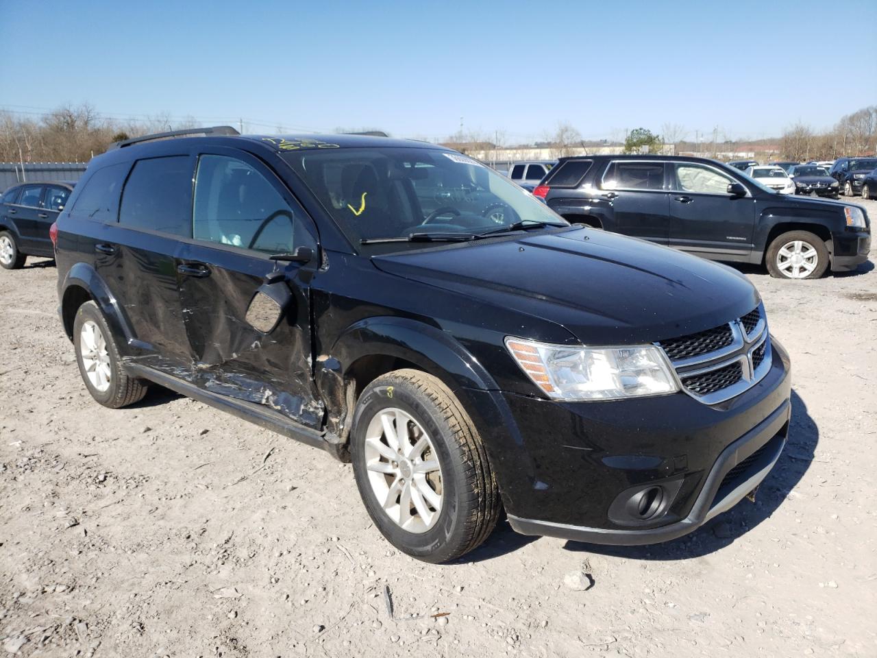 DODGE JOURNEY SX 2015 with VIN 3C4PDCBGXFT591397 - Photo from auction