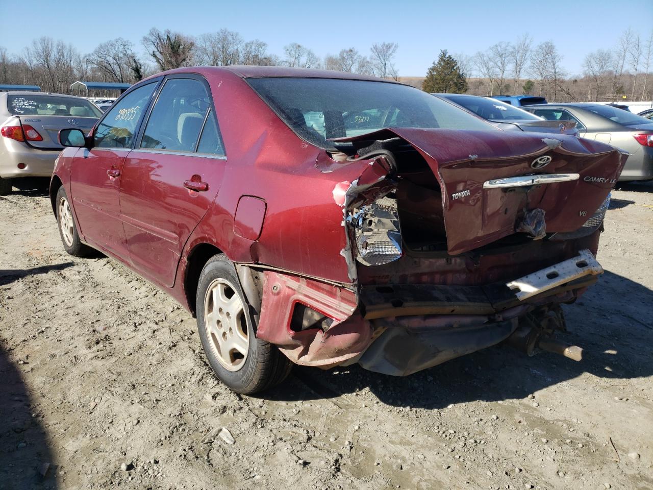 Photo 3 from auction – 2003 TOYOTA CAMRY LE with VIN 4T1BF32K73U051365