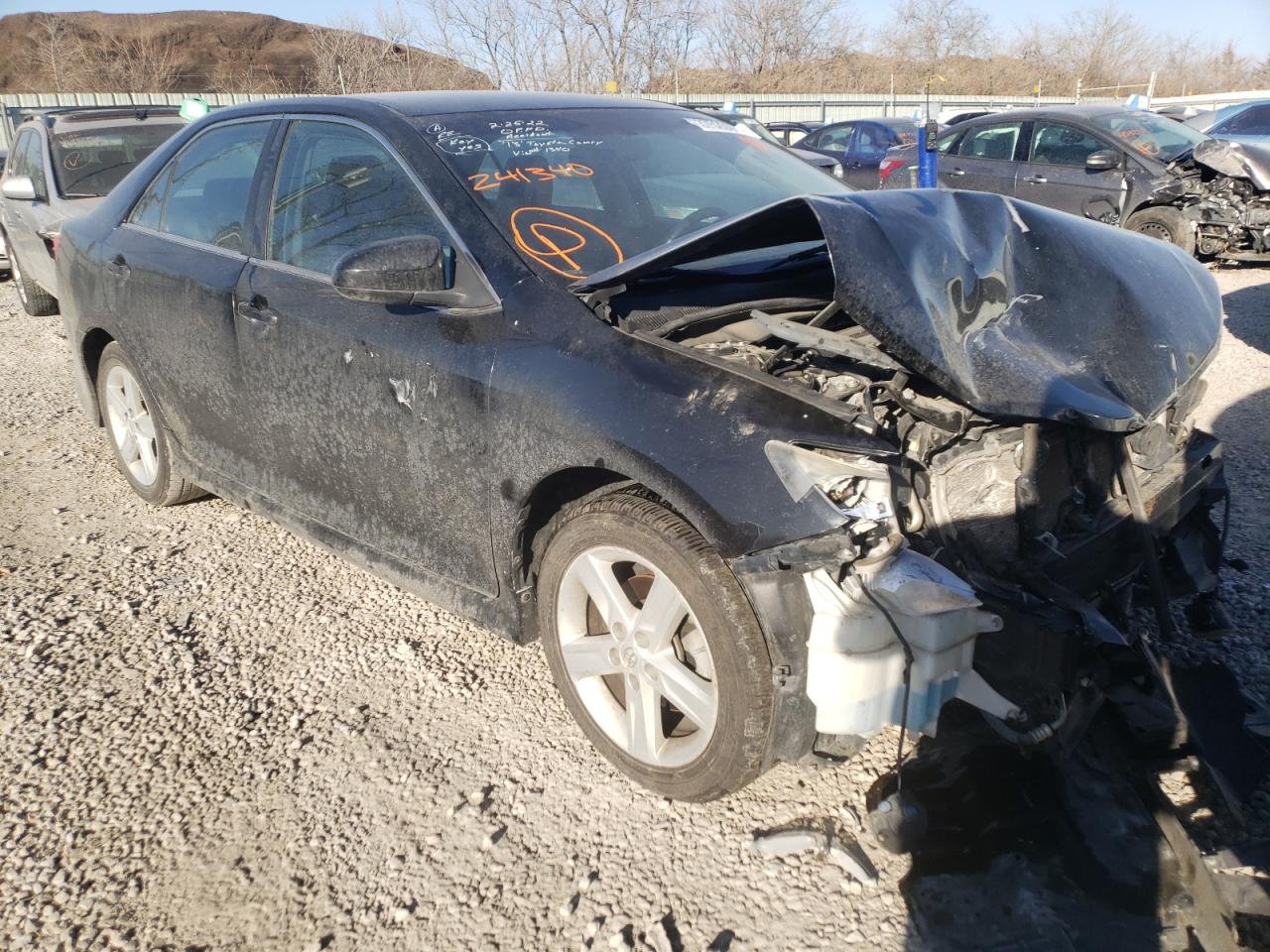 TOYOTA CAMRY L 2013 with VIN 4T1BF1FKXDU241340 - Photo from auction