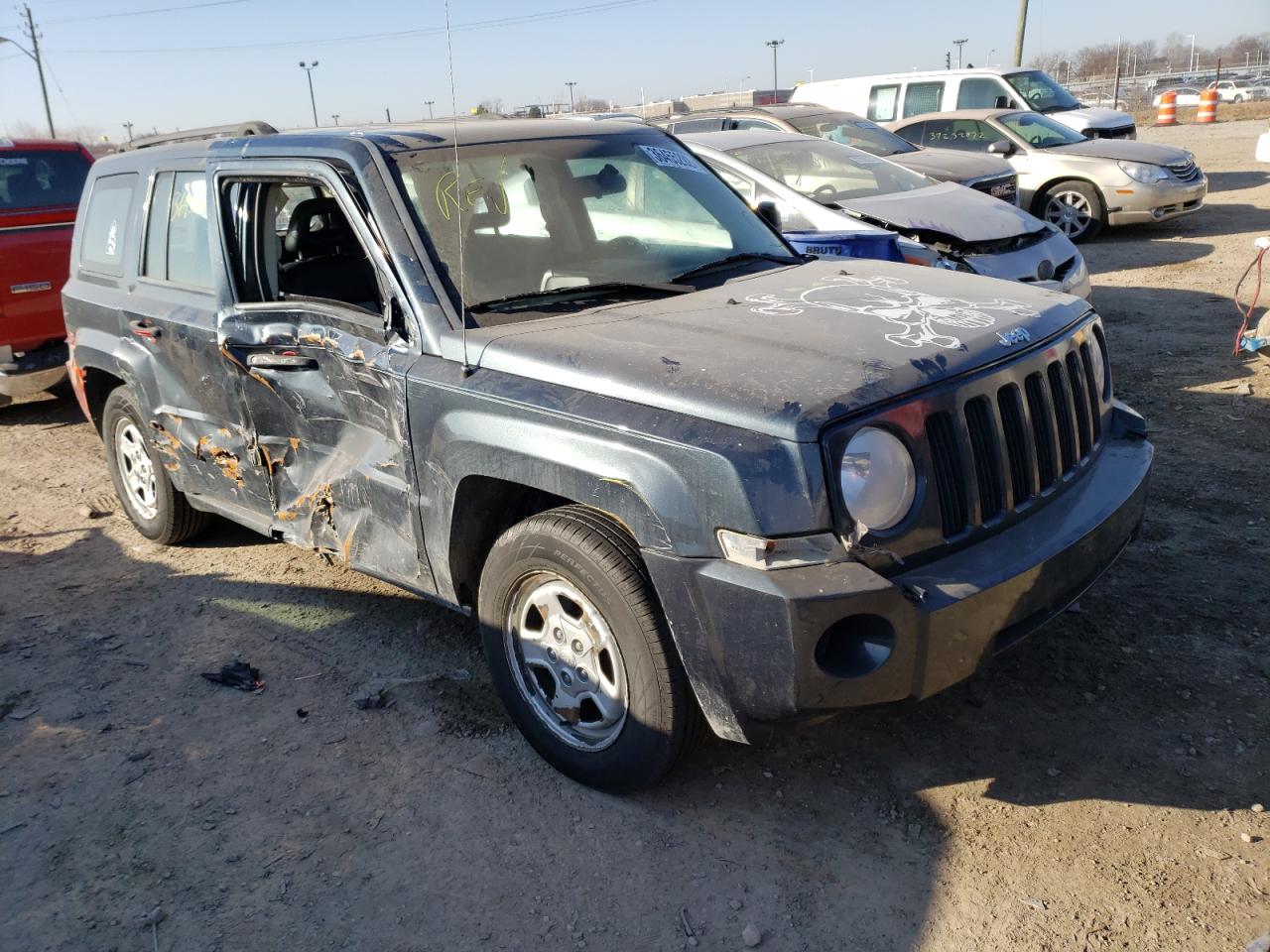 JEEP PATRIOT SP 2008 with VIN 1J8FT28W38D749989 - Photo from auction