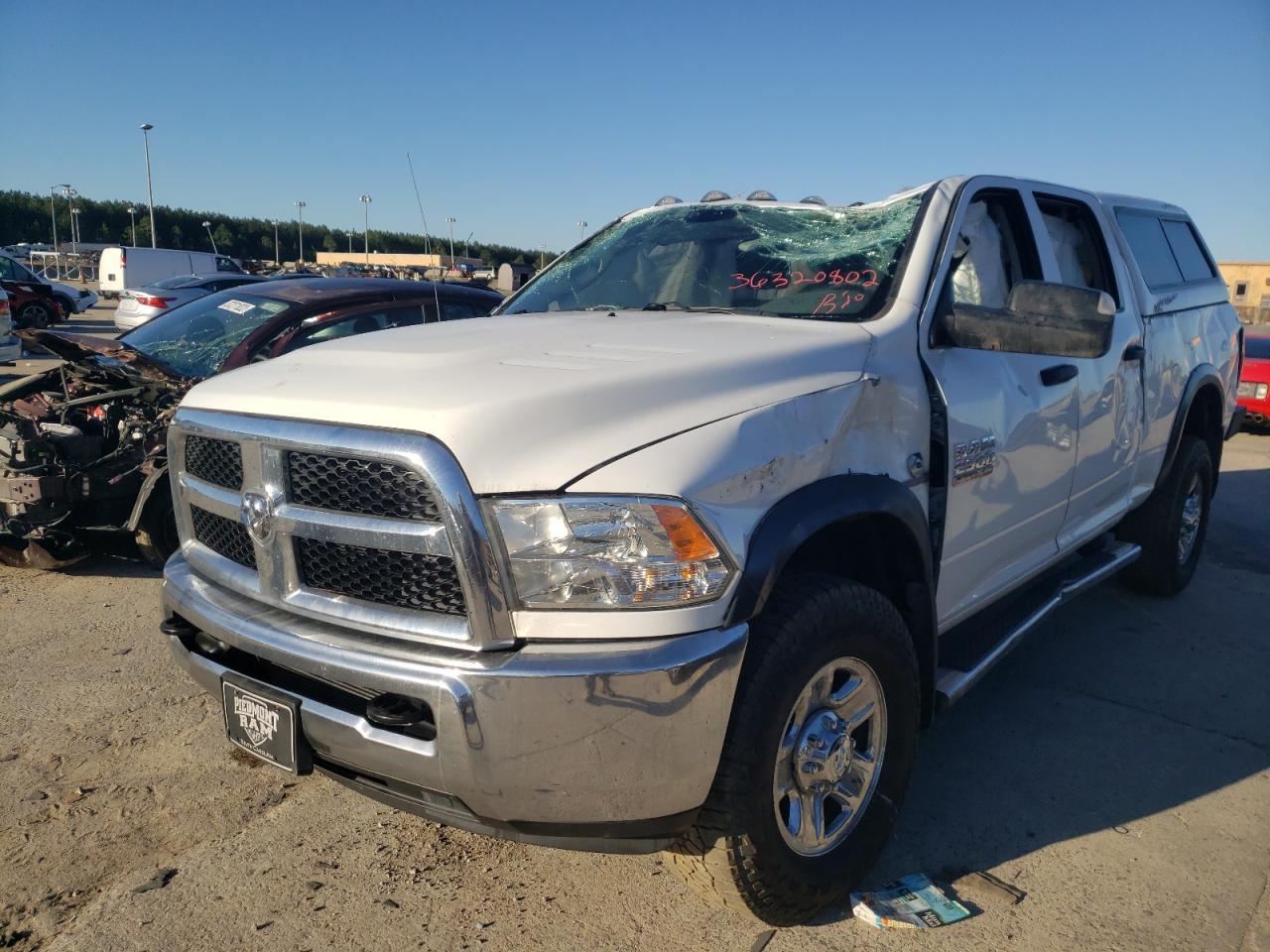Photo 2 from auction – 2018 RAM 2500 ST with VIN 3C6UR5CL1JG327943