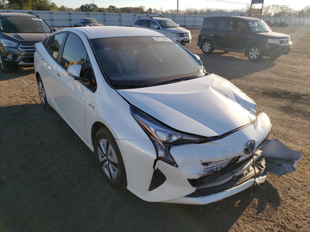 Photo 1 from auction – 2018 TOYOTA PRIUS with VIN JTDKARFU1J3055531